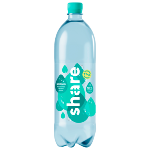 share Natürliches Mineralwasser Medium 1l